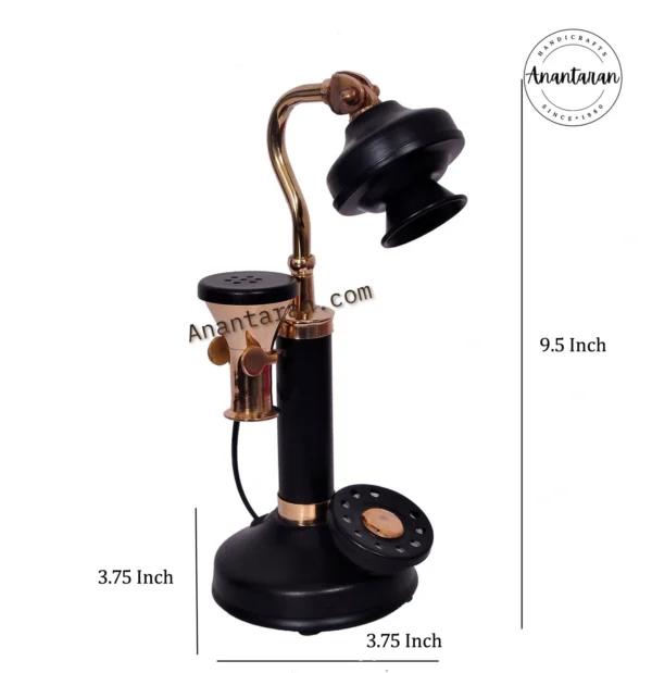 Handicraft Metal Telephone - Image 2