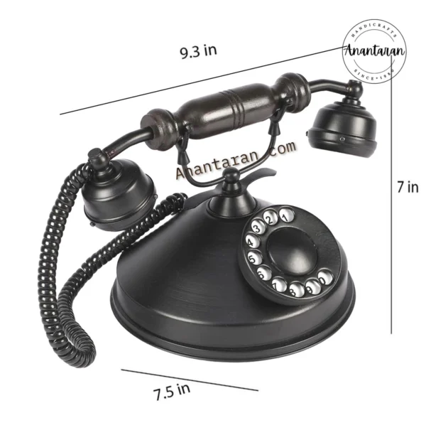 Antique Telephone Showpiece - Image 3