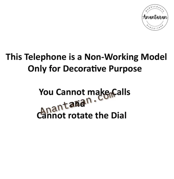 Home Decorative Retro Telephone - Image 5
