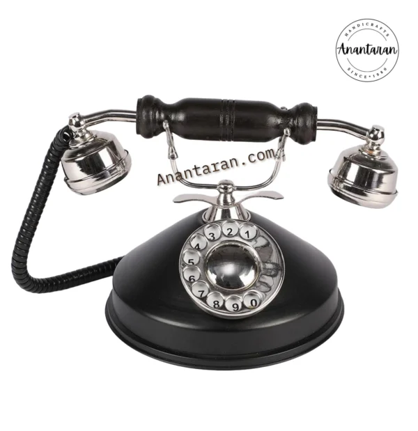 Handmade Vintage Old Telephone - Image 2
