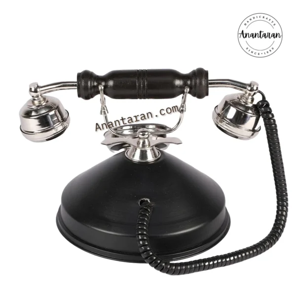 Handmade Vintage Old Telephone - Image 4