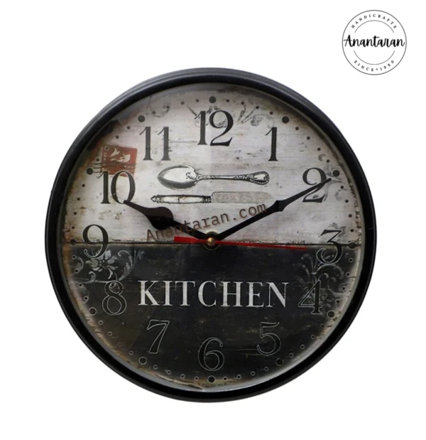 Metal Antique Wall Clock - Image 2
