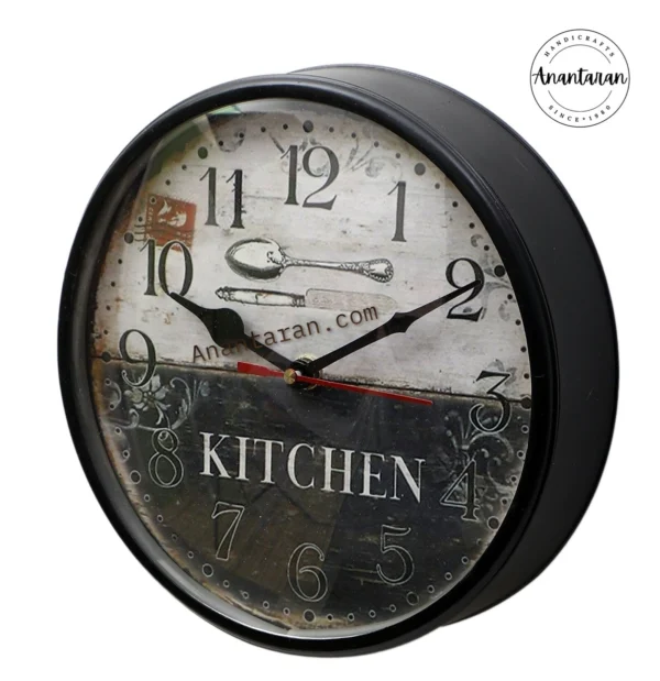Metal Antique Wall Clock - Image 4