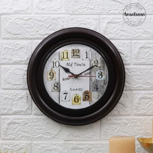 MDF Wooden Wall Clock