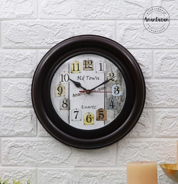 MDF Wooden Wall Clock