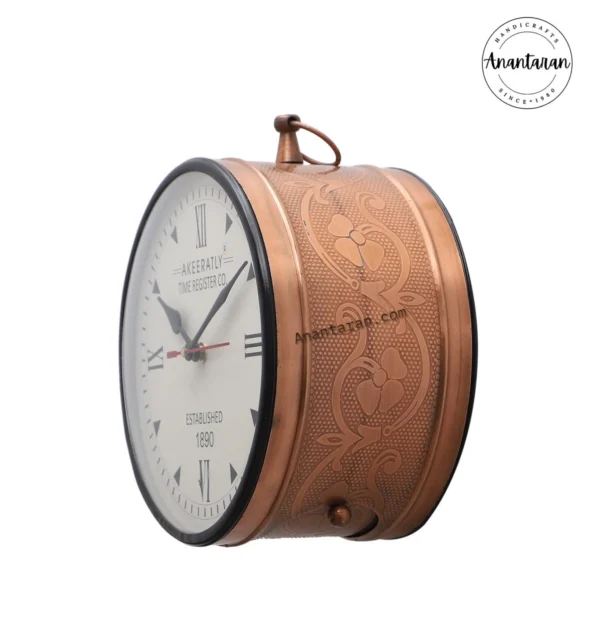 Metal Vintage Wall Clock - Image 3