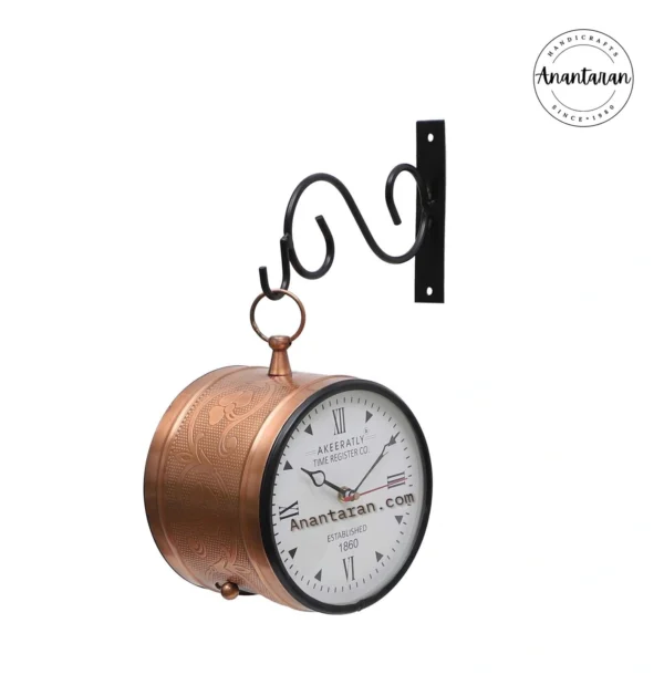 Metal Eaching Station Clock - Image 3