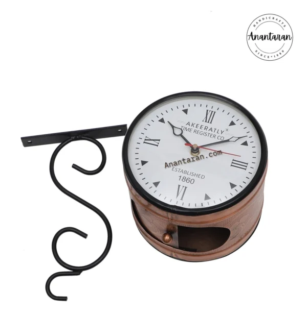 Metal Eaching Station Clock - Image 6