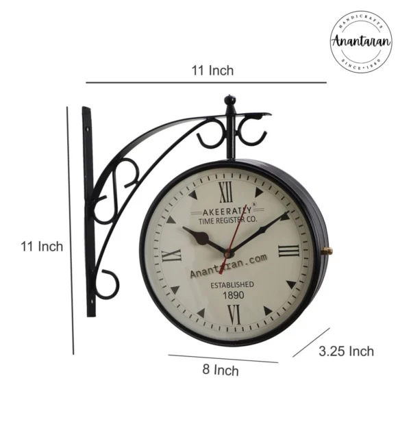Double Side Wall Clock - Image 2