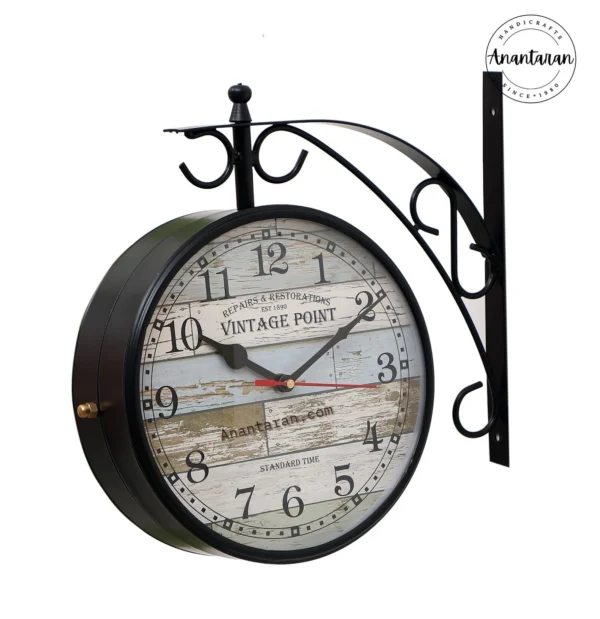 Two Sided Railway Clock - Image 3