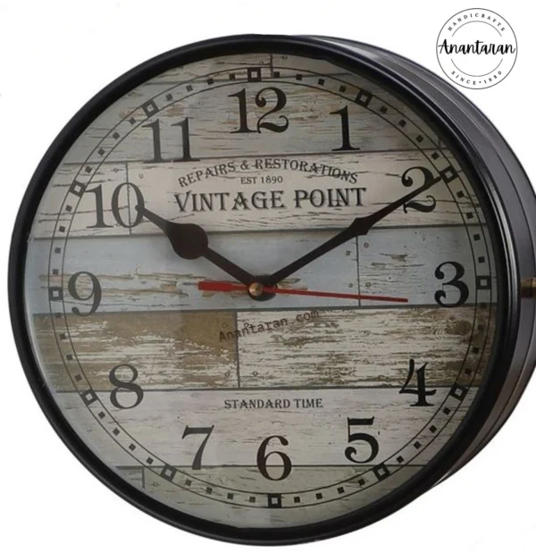 Two Sided Railway Clock - Image 5