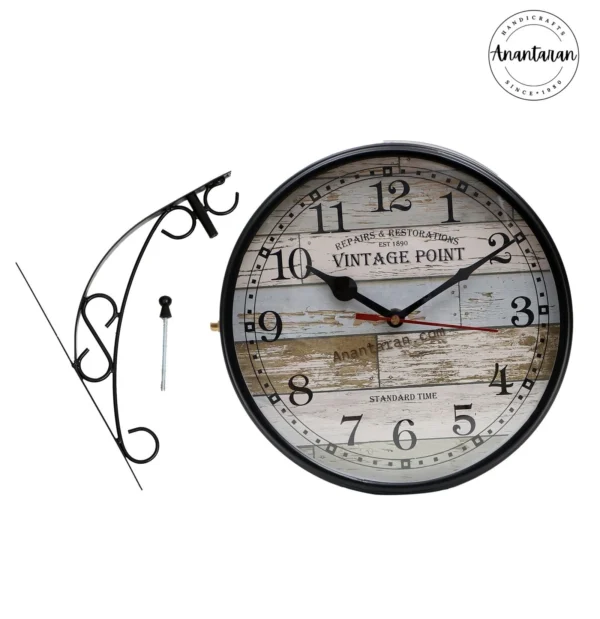 Two Sided Railway Clock - Image 6