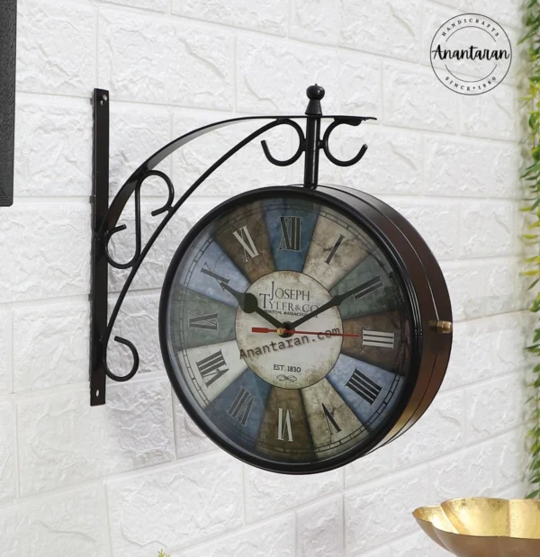 Two Sided Station Clock