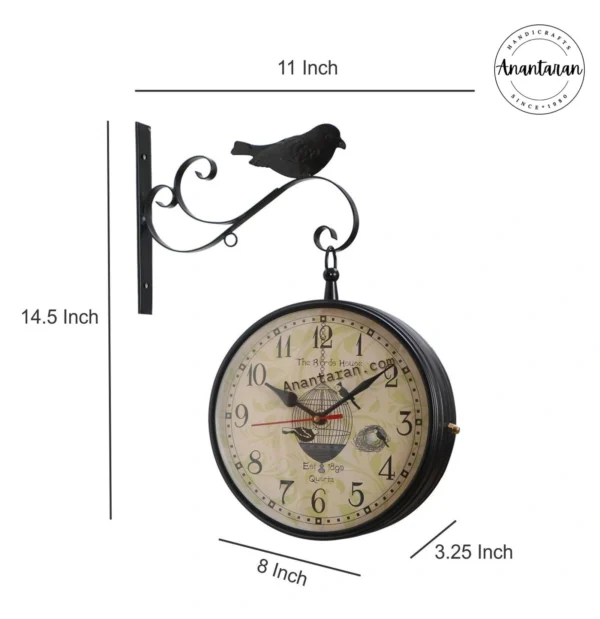 Double Side Station Wall Clock - Image 2
