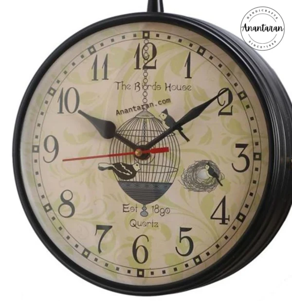 Double Side Station Wall Clock - Image 5