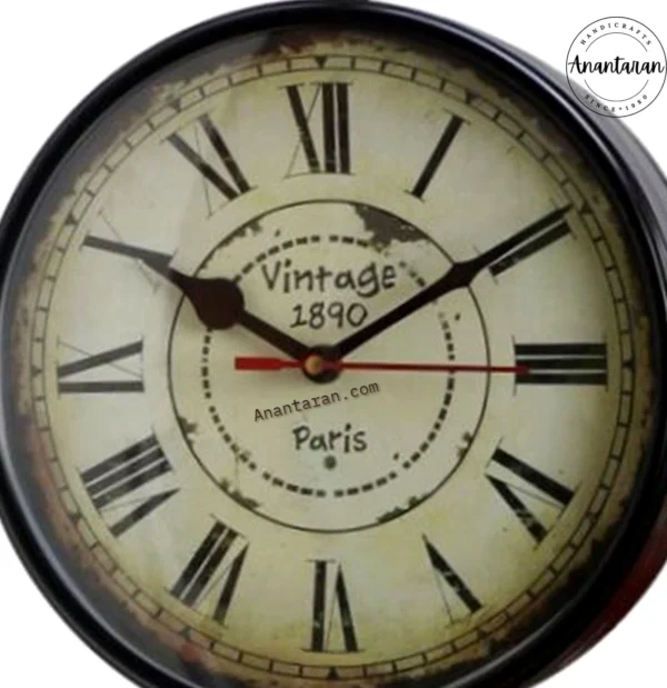 Two Sided Railway Wall Clock - Image 5