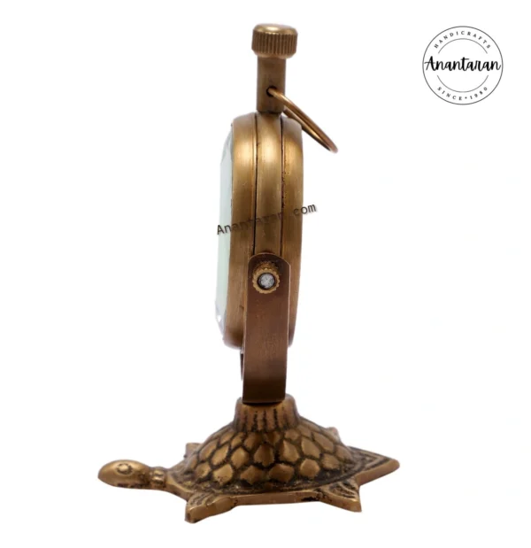 2 Inch Antique Table Clock - Image 4