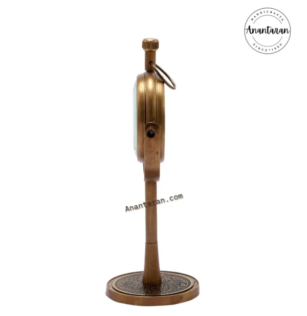 2 Inch Vintage Table Clock - Image 4
