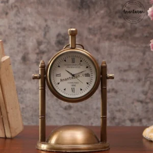 2 Inch Brass Table Clocks