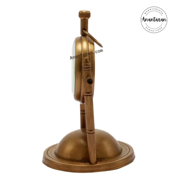 2 Inch Brass Table Clocks - Image 4