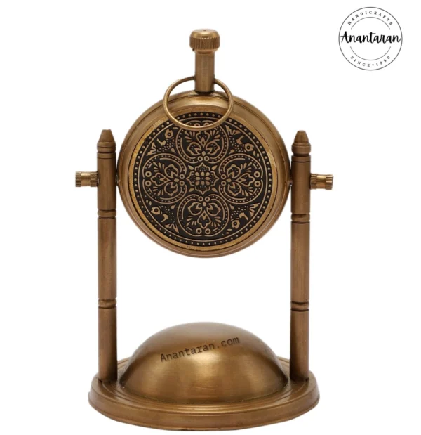 2 Inch Brass Table Clocks - Image 5