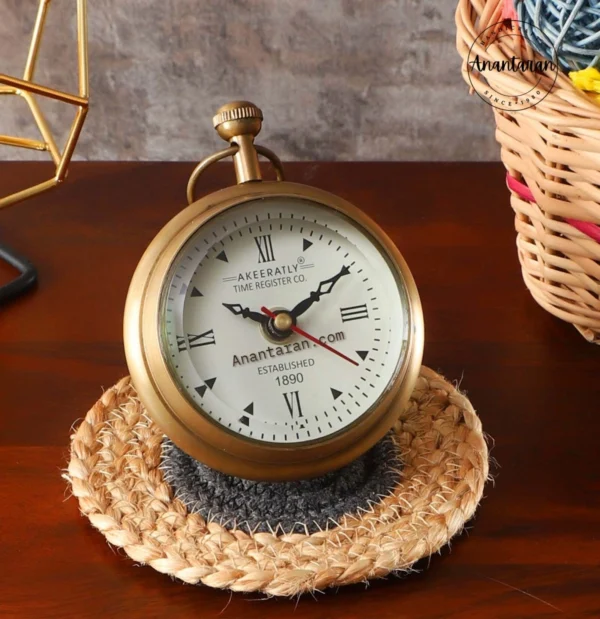3 Inch Paper Weight Table Clock