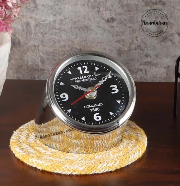 3 Inch Steel Table Clock