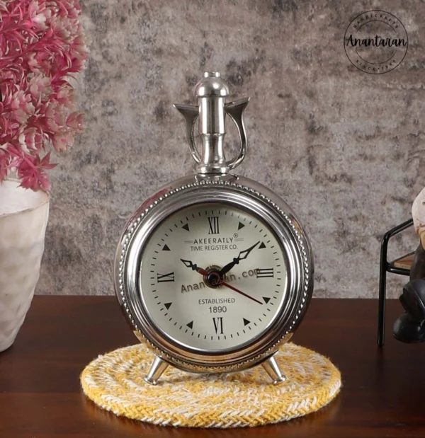 3 Inch Aluminium Table Clock