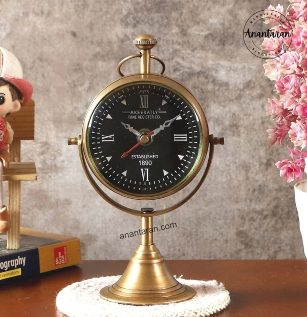 3 Inch Antique Table Clock
