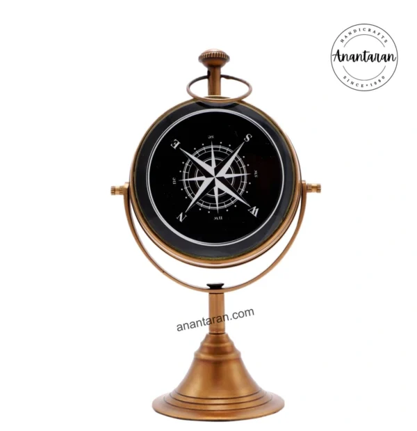 3 Inch Antique Table Clock - Image 5
