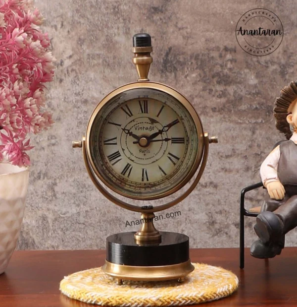 3 Inch Vintage Table Clock