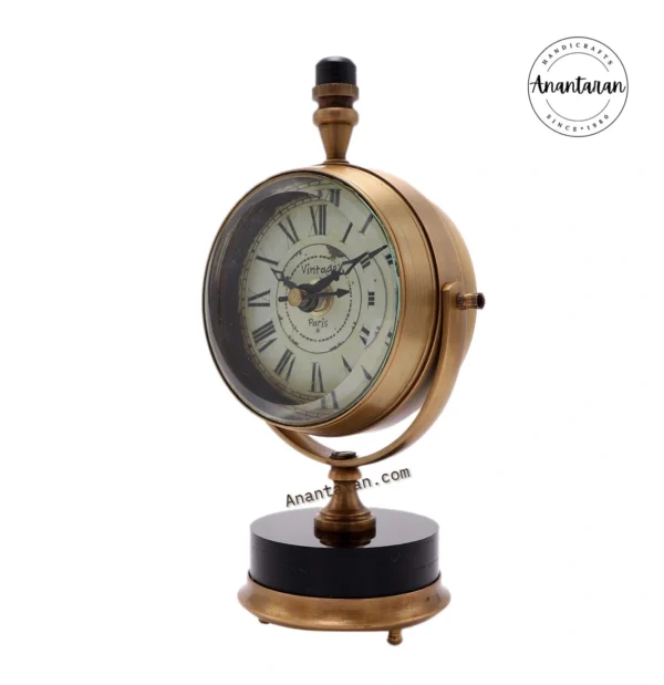 3 Inch Vintage Table Clock - Image 3