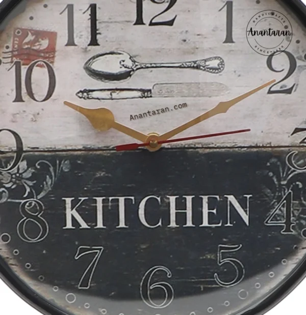 10 Inch Vintage Table Clock - Image 4